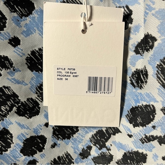 NWT Ganni Jacquard Column dress with pockets - Picture 11 of 14